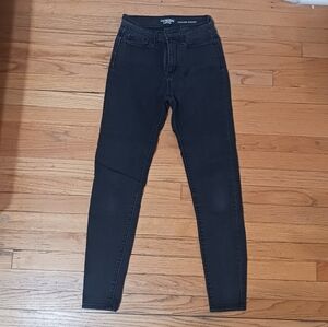 Denizen from Levi's Black Jeans High Rise Jeggings Juniors Size 5